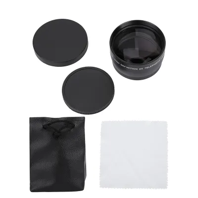 Produktbild von 58MM 2X Vergrößerung Universal Telekonverter Teleobjektiv für Kameras Zubehör