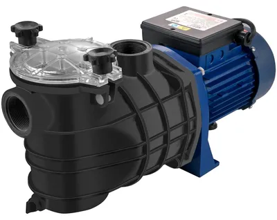 Image de VEVOR Pompe de piscine 1 CV 750 W Pompes de piscine Max. Débit 15000 L/H Pompe de filtration Vitesse 3450 tr/min Pompe de circulation Vitesse max. Température 50° C Filtre à sable Piscine idéale pour les piscines Bains thermaux SPA