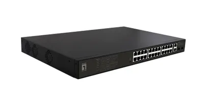 Produktbild von LevelOne Switch 28x GE GEP-2821 390W 224PoE