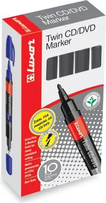 Produktbild von CD/DVD-Marker mit Doppelspitze 3703/10