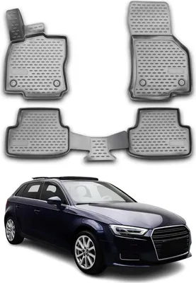 Produktbild von OMAC Fußmatte Gummi TPE für AUDI A3 Sportback (8VA, 8VF)