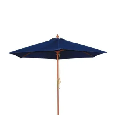 Produktbild von Bolero runder Sonnenschirm dunkelblau 3m