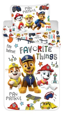 Produktbild von Kinder / Baby Bettwäsche Paw Patrol - Favorite Things - 40x60 100x135 cm