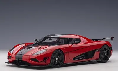 Produktbild von AUTOart 79022 - 1/18 Koenigsegg Agera RS, Chilli Red / Carbon with Black Accents
