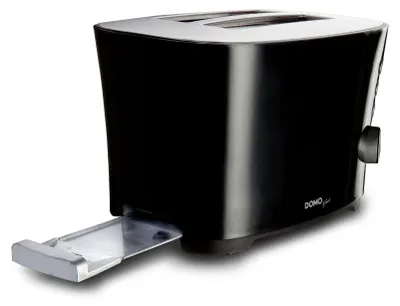 Zdjęcie produktu dla Domo DO941T, 2 kaw., Czarny, 850 W