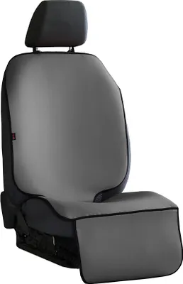 Produktbild von Graue Ledermatte für einen Autositz