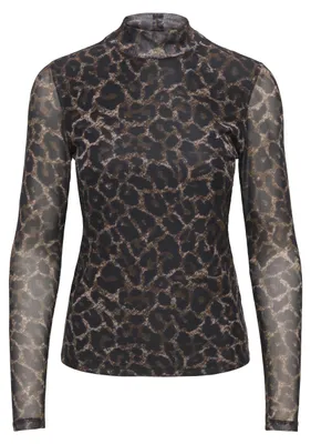 Produktbild von Only ONLERICA MESH L/S TOP JRS NOOS Raw Umber/ M