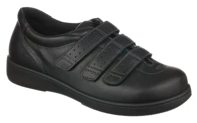 Produktbild von PodoWell AQUITAINE Diabetikerschuh, niedrig, Uni, schwarz, Größe 1: 43