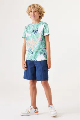 Produktbild von Garcia P43602 Kurzarm-t-shirt Mehrfarbig 10-11 Years Junge Mehrfarbig 10-11 Years