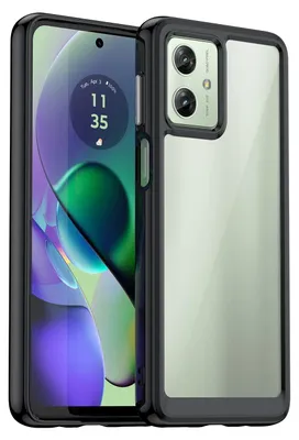 Produktbild von Handy Hülle für Motorola Moto G54 TPU Schutz Phone Case Cover Zubehör Schwarz