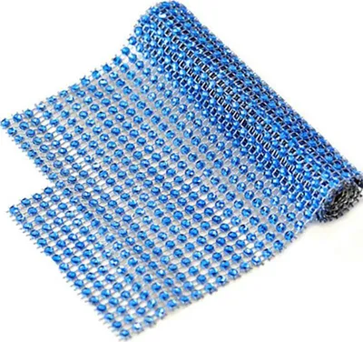 Obrázek produktu pro Diamantový pás modrý 90x12cm - Cakesicq