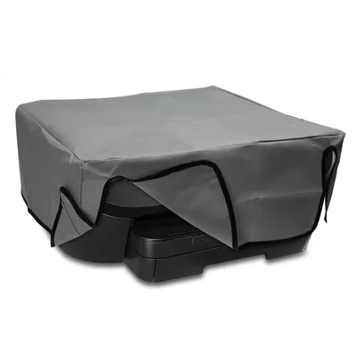 Produktbild von kwmobile Cover kompatibel mit HP Envy Photo 6230 / 7130 - Tasche Hülle Drucker - Staubschutzhülle Schutzhaube Schutzhülle - Hellgrau