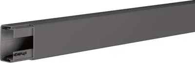 Produktbild von Hager LF300450909011 Kanał kablowy (dł. x szer. x wys.) 2000 x 45 x 30 mm 2 m antracyt (LF300450909011)