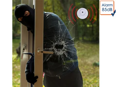 Produktbild von Smartwares SMARTWARES SC08/2 GLASBRUCHSENSOR-ALARM