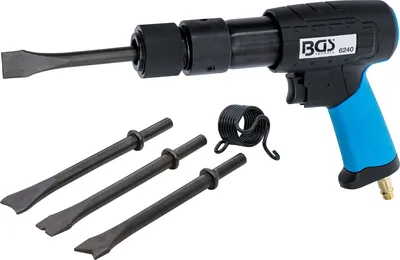Produktbild von BGS 6240 Druckluft-Meißelhammer-Satz 10 mm  mit Schnelllösefutter