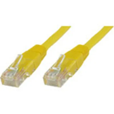 Produktbild von Microconnect UTP501Y, 1 m, Cat5e, U/UTP (UTP), RJ-45, RJ-45, Gelb
