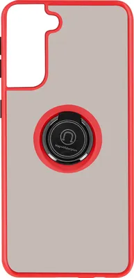 Produktbild von Avizar, Schutzhülle mit Ring-Halterung für Samsung Galaxy S21, Rot