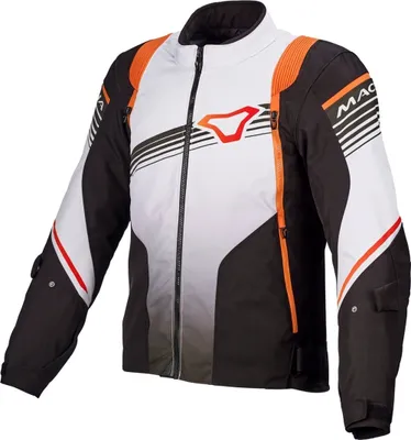 Imagen del producto de Chaqueta textil MACNA CHARGER, talla S, en color naranja//blanco