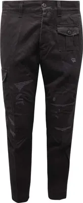 Produktbild von 2583AR pantalone cargo uomo DONDUP ALAN man trousers black