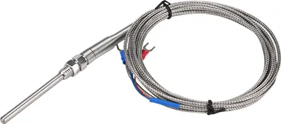 Produktbild von Thermoelement, Thermoelementfühler, PT100 Thermoelement, Temperatursensor, Thermoelementdraht