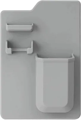 Produktbild von Famanu Halter für Zahnbürsten mit Saugnapf - vielseitiger Badezimmer Organizer zur Wandmontage