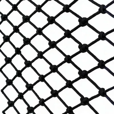 Productafbeelding van Veiligheidsnet voor Balkon en Trap - Valbescherming Zwart 2x2m