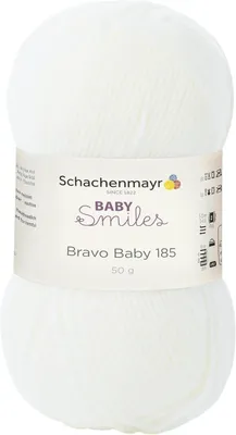 Image de Schachenmayr Bravo Baby 185, 50 g de fil à tricoter nature