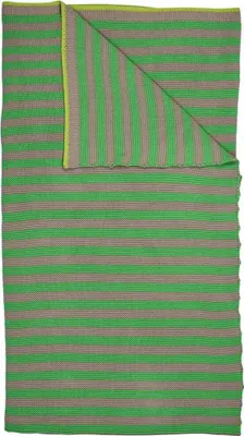 Produktbild von Pip Studio Bonsoir Stripe Throw Farbe Green Größe 130x170