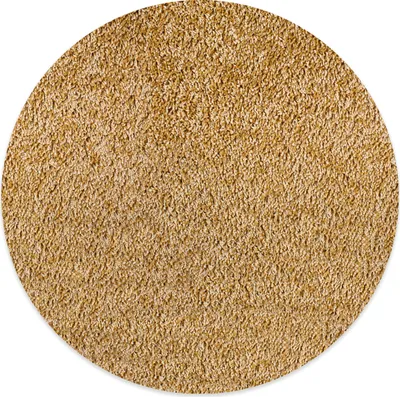 Produktbild von Waschbarer Teppich EASE rund, Gelb, Ø 120 cm