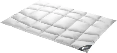 Produktbild von Spessarttraum Daunendecke Mein Engel Füllung: 100% Gänsedaunen Bezug: 100% Baumwolle Größe 135x200cm Stärke EXTRA WARM