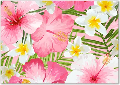 Produktbild von Tulup® Glas-Bild - 100 x 70 - Wandbild aus Glas - Wandkunst - Wandbild hinter gehärtetem Sicherheitsglas - Blumen & Pflanzen - Tropische Blumen - Rosa