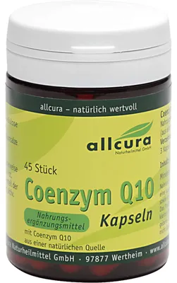 Produktbild von Coenzym Q10 Kapseln a 30 mg 45 St