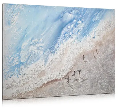 Immagine prodotto di Solidchoice - Decorazione murale in tela con immagini di navi e onde