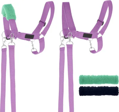 Image de Kantar pour Hobby Horse : rênes + fourrure, couleur lavande - Handlosfera