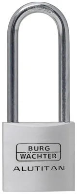 Hangschloss, Aluminium, 5,7 mm Bügel, 2 Schlüssel, 30 mm