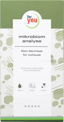Produktbild von for you mikrobiom analyse - Darmtest für zuhause