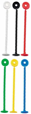 Produktbild von Bindeschraube 75mm VE=100 Stück Grundfarben sortiert