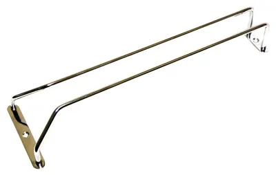 Produktbild von Gläserschiene 34 cm verchromt - 3 Stück
