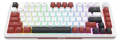 Obrázek produktu pro REDRAGON K721WRB-RGB Stormhunter, Kabel, Mechanický spínač, Bílá, Černá