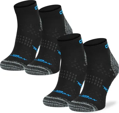 Produktbild von SKIETY Sport Laufsocken Comodo Run5, Wandersocken - Schwarz - 43-46 - 2 Paare