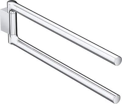 Produktbild von VIGOUR Handtuchhalter clivia 400mm 2-armig schwenkbar verchromt