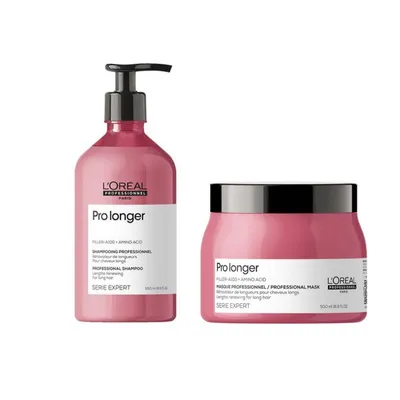 Produktbild von L'Oréal Professionnel Pro Longer Set Shampoo 500 ml & Maske 500 ml