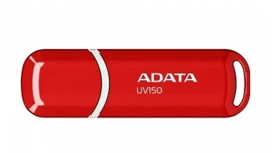 Obrázek produktu pro ADATA 64GB DashDrive UV150, 64 GB, USB Typ-A, 3.2 Gen 1 (3.1 Gen 1), Čepice, 9 g, Červená