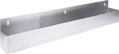Produktbild von Barregal, aus Edelstahl, zur Wandmontage, einreihig, Variante auswählbar : Barregal 82 cm Variante: Barregal 82 cm