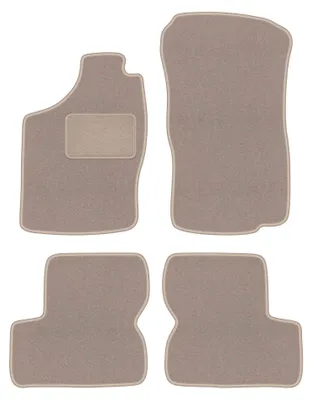Immagine prodotto di Tappetini in moquette per Opel Astra F 1991-2002 (hatchback/berlina/station wagon) – set 4 pezzi, beige, su misura – Wielganizator LUX