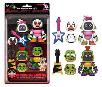 Obrázek produktu pro Funko Fnaf Snap: Rr - Glamrock Chica A Aligátor 2Ks