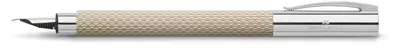 Image de FABER-CASTELL Füller Ambition OpArt White Sand F