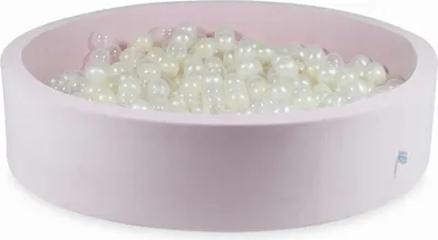 Obrázok produktu pre Sušička 130x30 Velvet Soft Svetloružová so 600 guličkami: priehľadná, perleťová, opálová