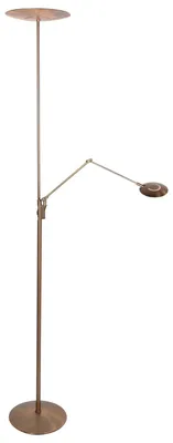 Image de Steinhauer Exclusive - lampadaire - Zenith2 - bronze - plastique métal - lampe design - LED - 4390BR