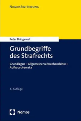 Produktbild von Grundbegriffe des Strafrechts